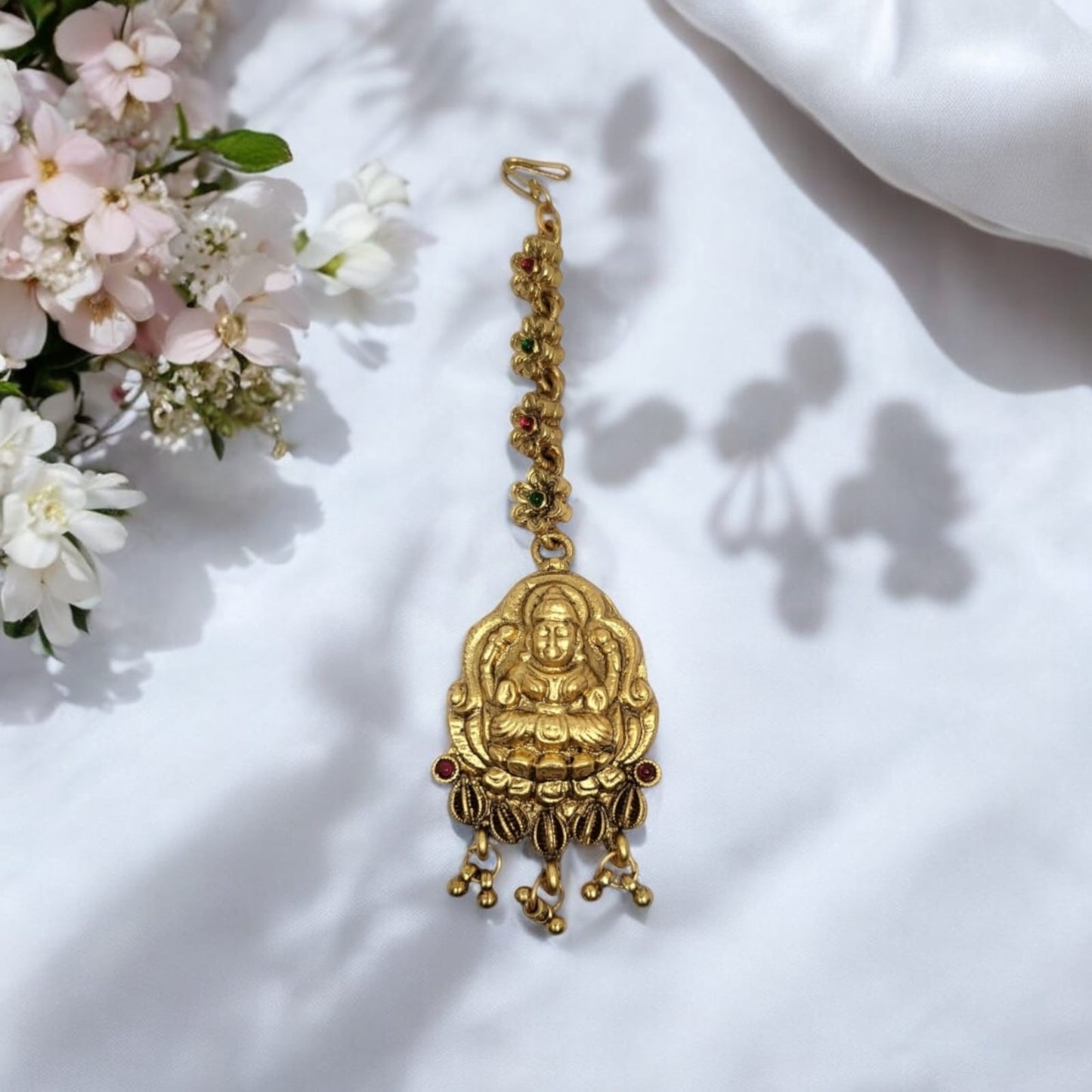 MIDAM™ Gold-Plated Temple Maangtikka