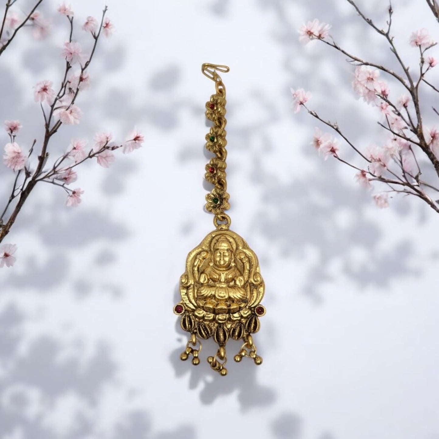 MIDAM™ Gold-Plated Temple Maangtikka